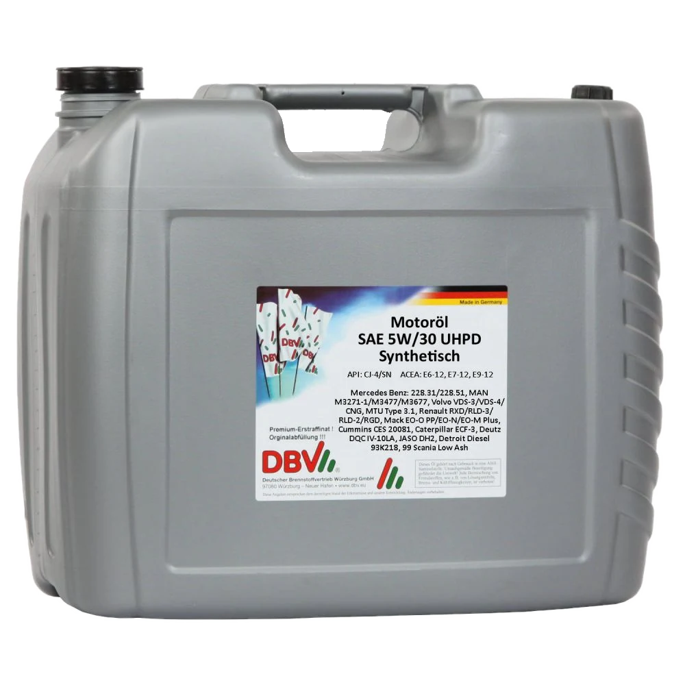 5W-30 UHPD Synthetik-Öl neuster Technologie