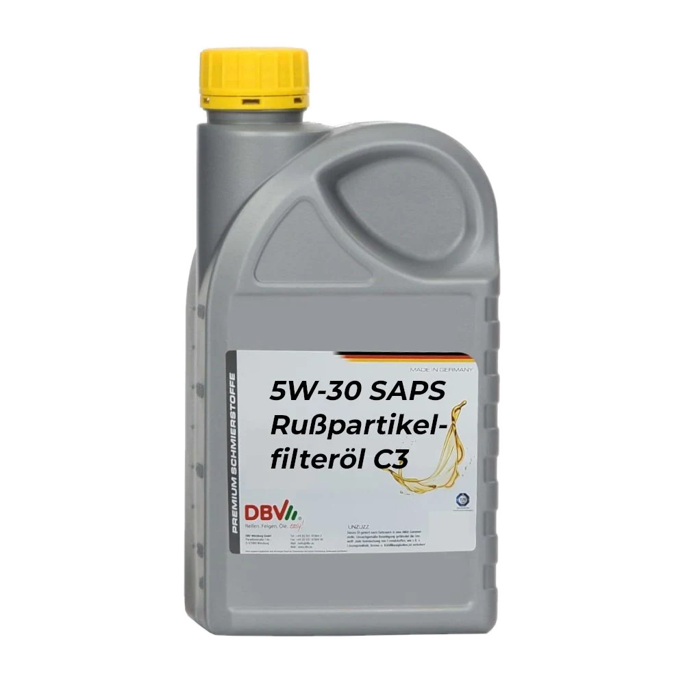 5W/30 SAPS Rußpartikelfilteröl C3 für BMW, MB, Opel Dexos 2, VW-PDI