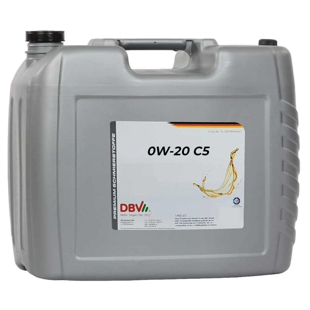 0W-20 C5 synthetisches Motorenöl ILSAC GF-7A 20-Liter-Kanister