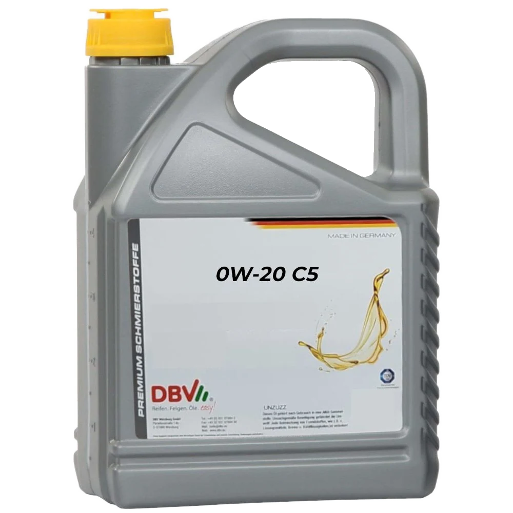 0W-20 C5 synthetisches Motorenöl ILSAC GF-7A 5-Liter-Kanne