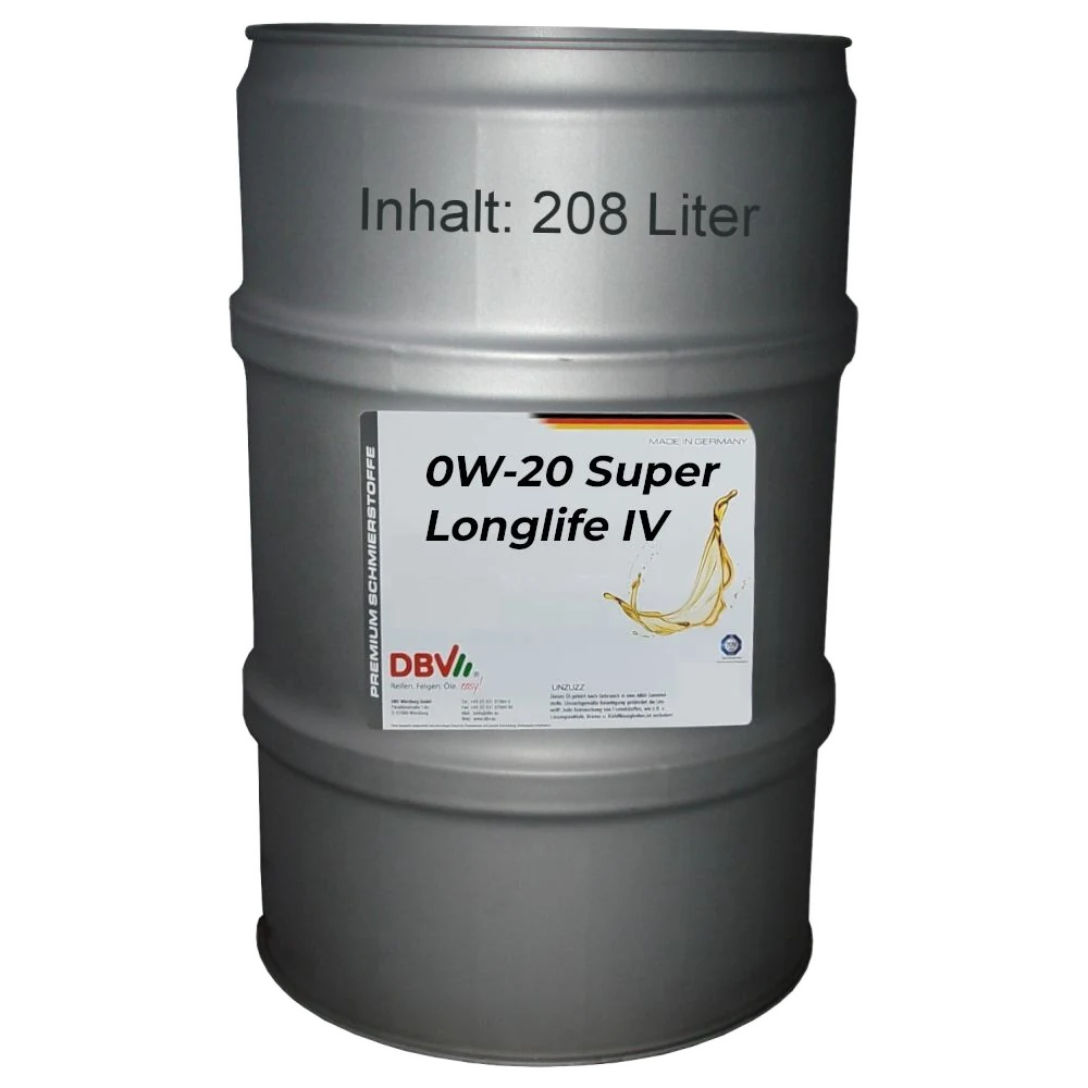 0W-20 Super Longlife IV 508.00/509.00 208-Liter-Fass