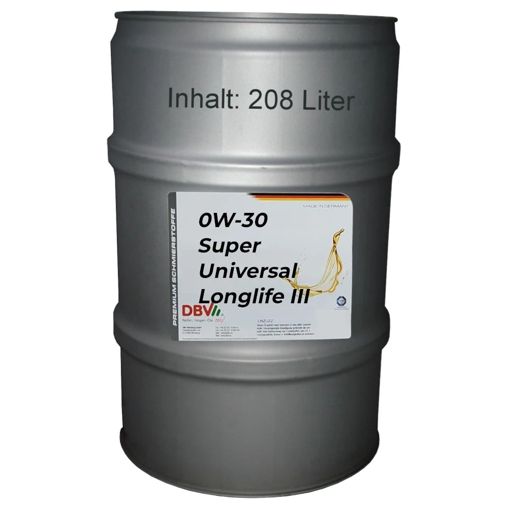 0W-30 Super-Universal Longlife III 208-Liter-Fass