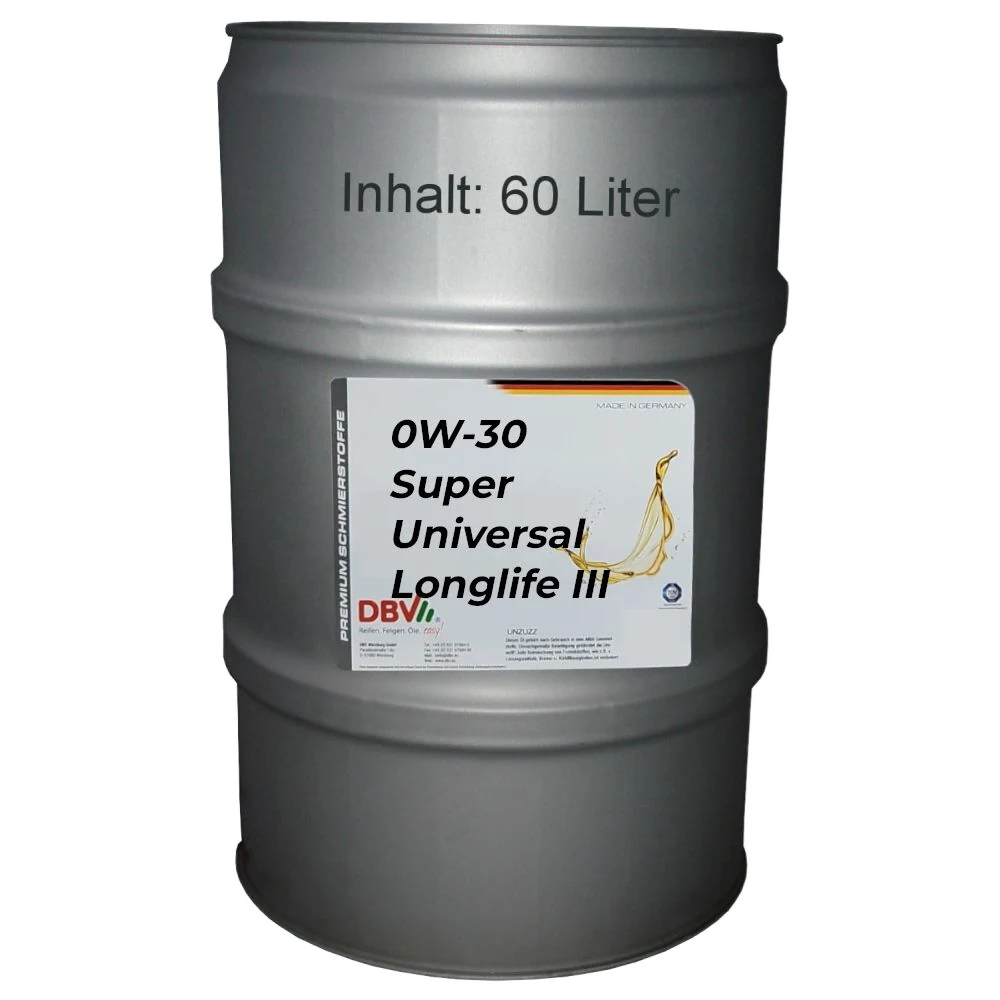 0W-30 Super-Universal Longlife III 60-Liter-Fass