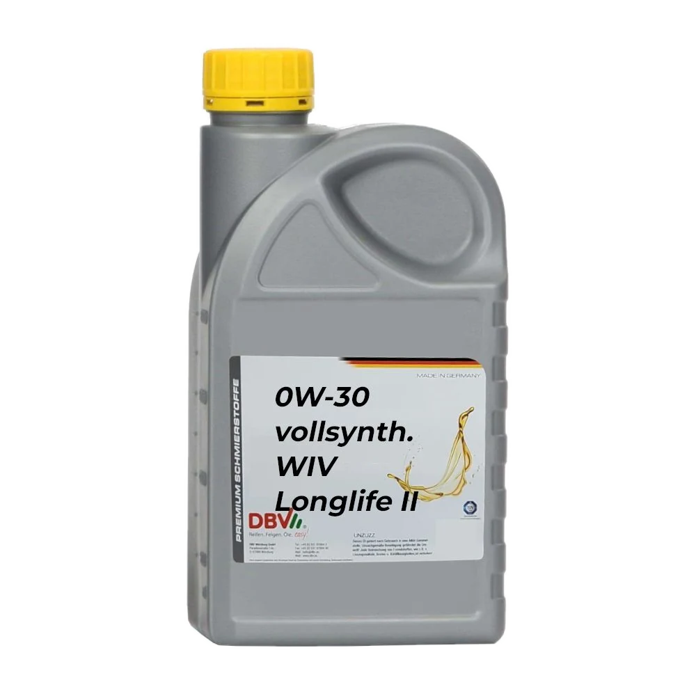0W-30 vollsynthetisch für VW WIV Longlife II 1-Liter-Dose