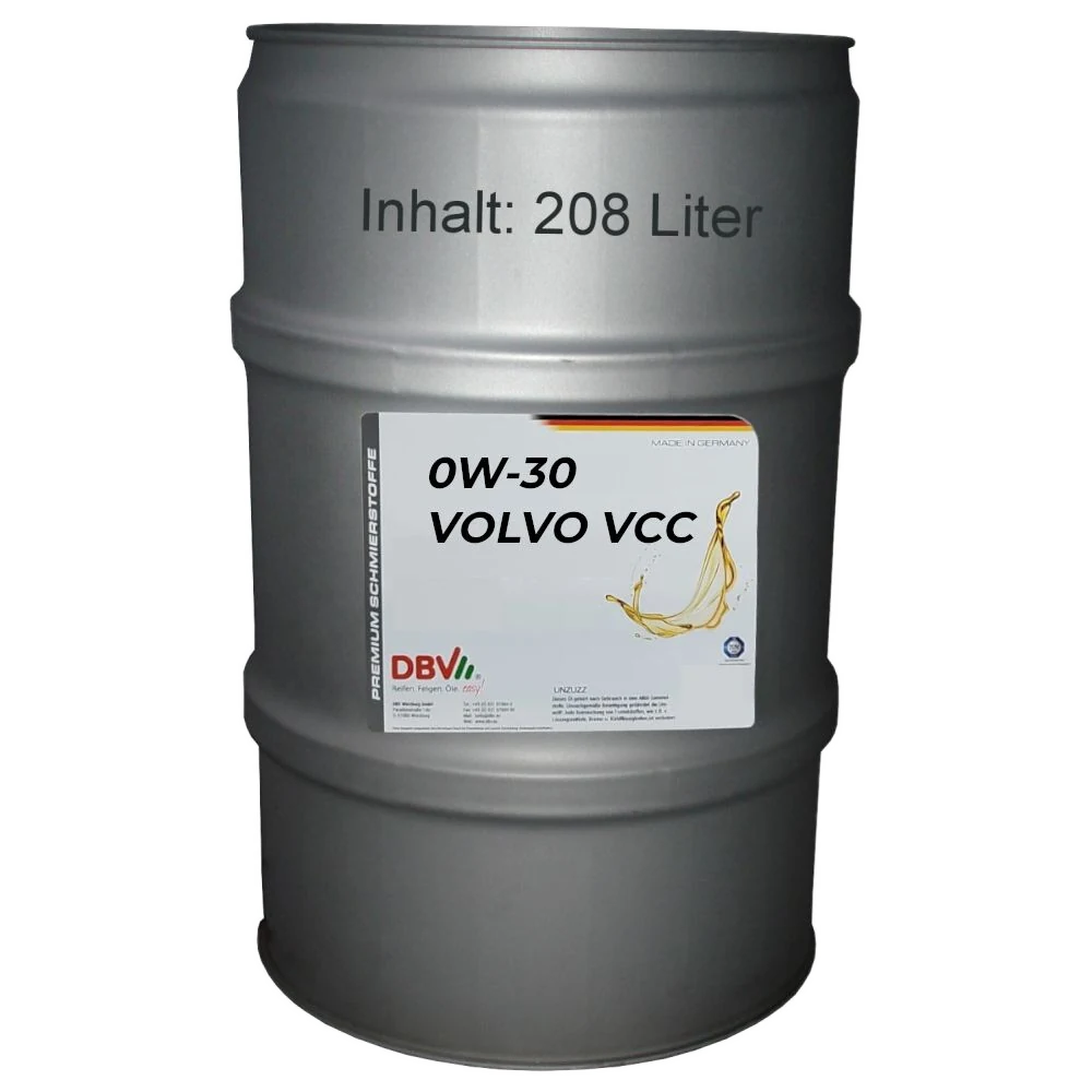 0W-30 VOLVO VCC 208-Liter-Fass