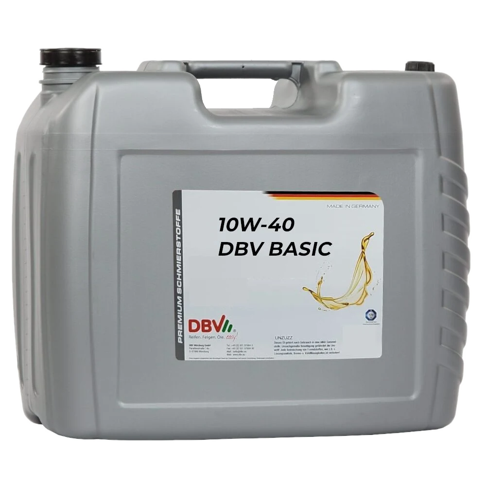 10W-40 DBV BASIC 20-Liter-Kanister