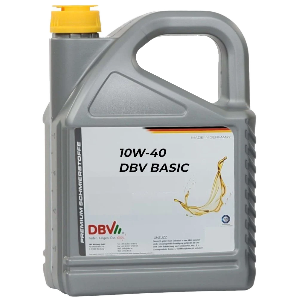 10W-40 DBV BASIC 5-Liter-Kanister