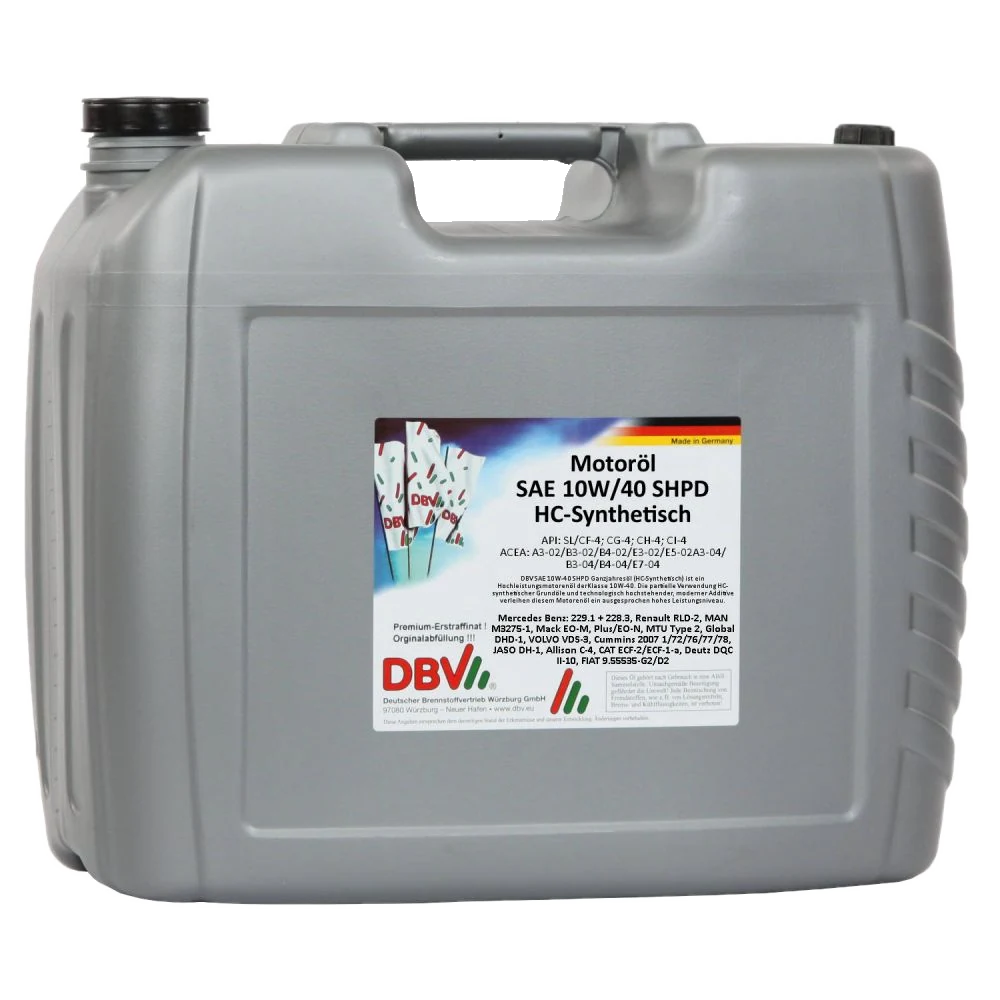 10W-40 SHPD-Ganzjahresöl 20-Liter-Kanister
