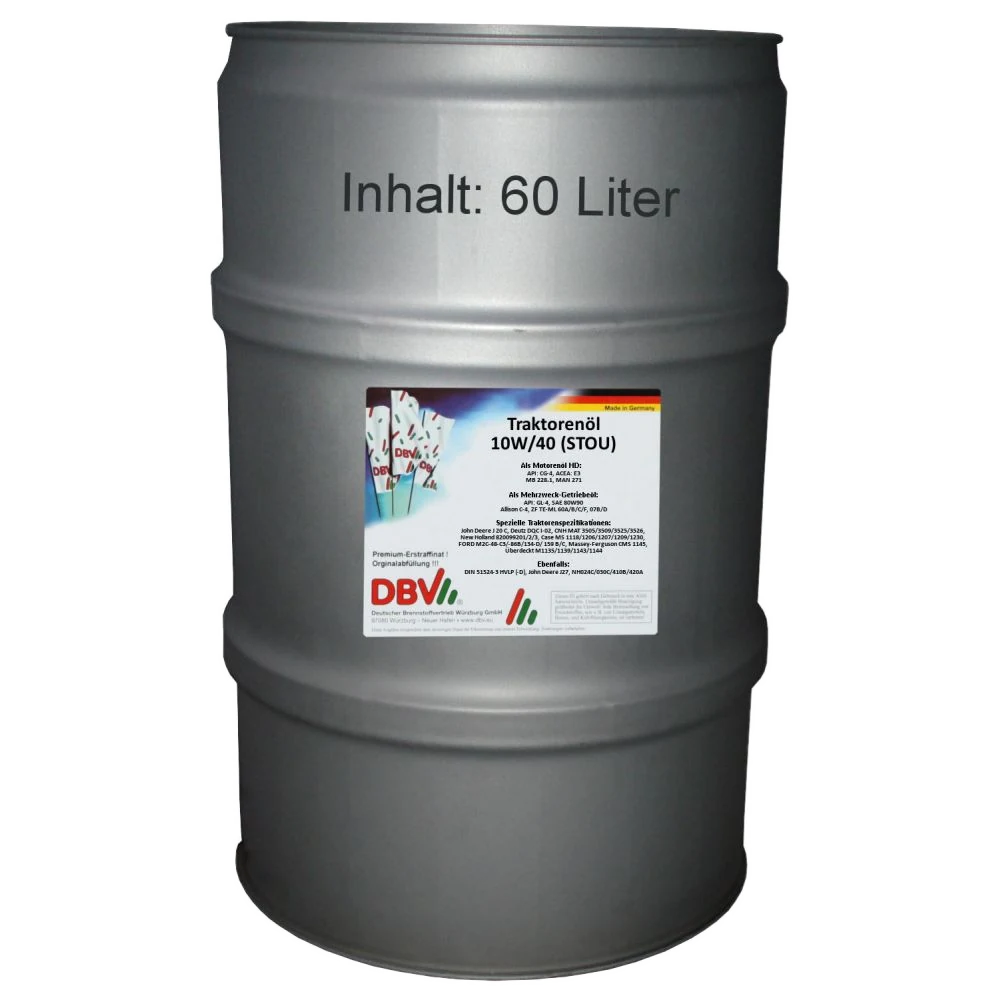 10W-40 (STOU) Traktorenöl 60-Liter-Fass