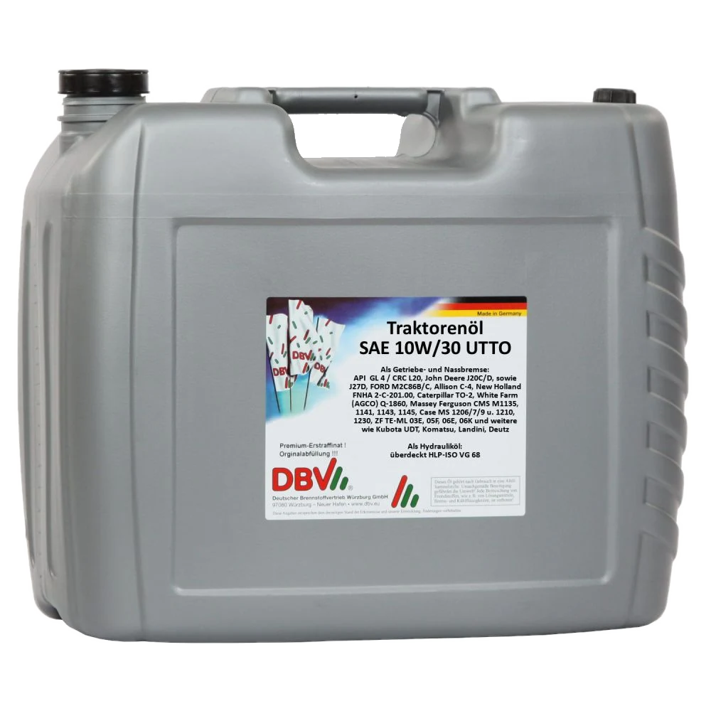 10W/30 UTTO-Universal Traktorenöl / Getriebeöl u. Hydrauliköl 20-Liter-Kanister