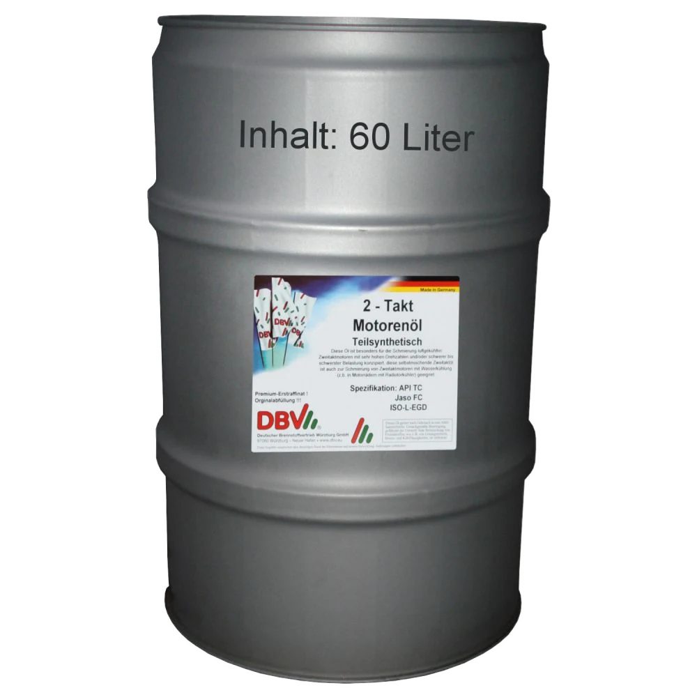 2-Takt-Öl (teilsynthetisch) 60-Liter-Fass