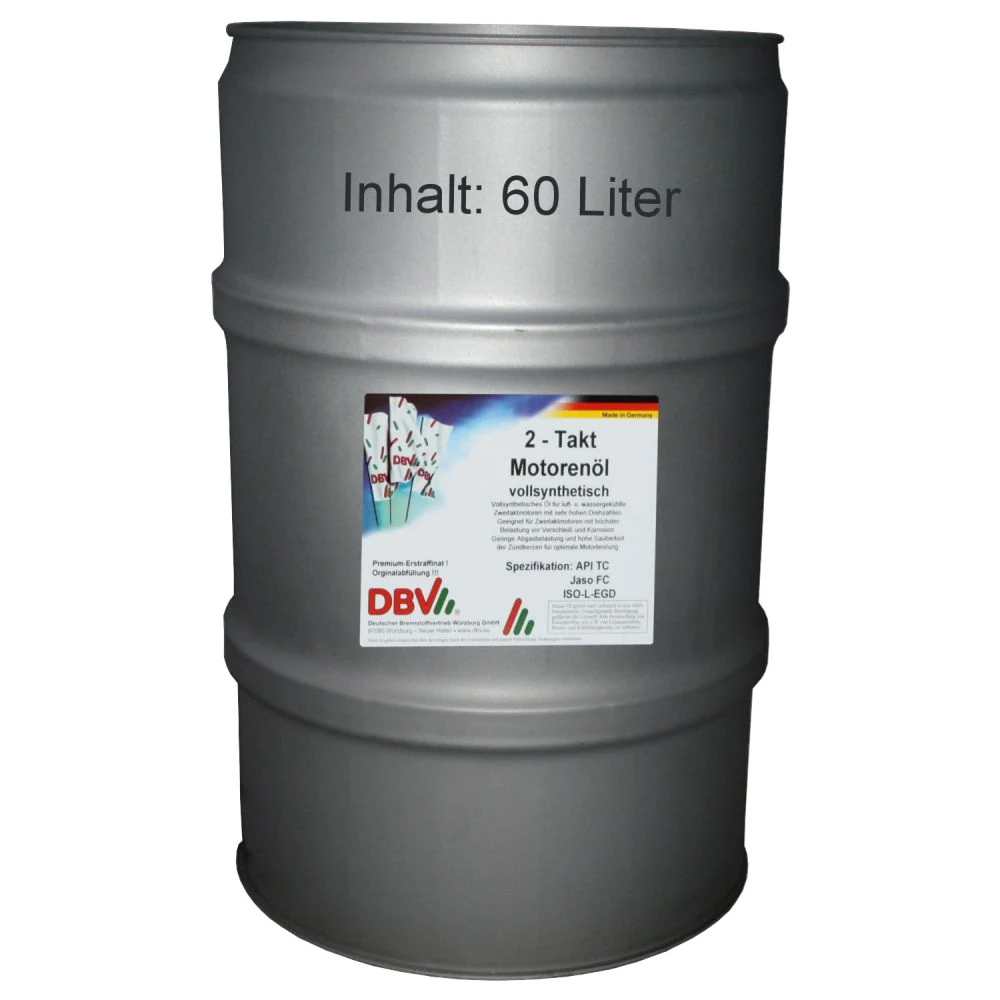 2-Takt-Öl (vollsynthetisch) 60-Liter-Fass