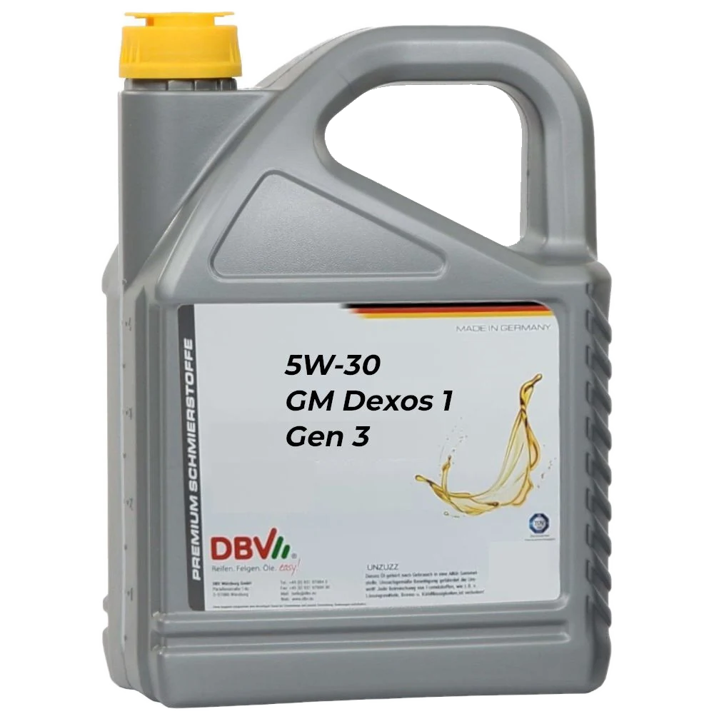 5W-30 GM Dexos 1 Gen. 3 5-Liter-Kanne