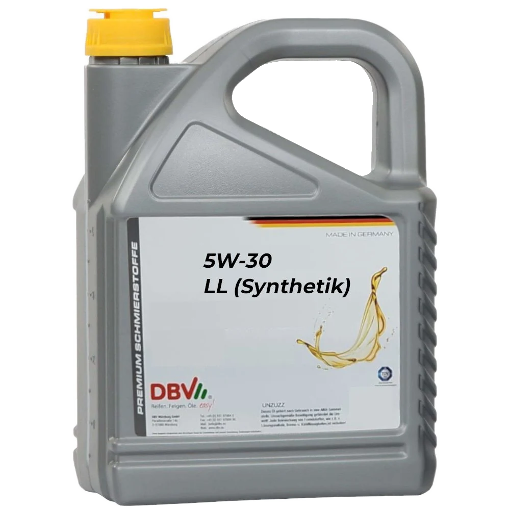 5W-30 LL (Synthetik) für Mercedes + BMW 5-Liter-Kanne