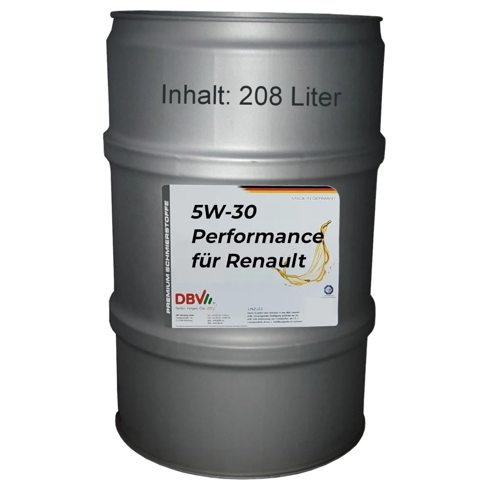 5W-30 Performance für Renault RN17 208-Liter-Fass