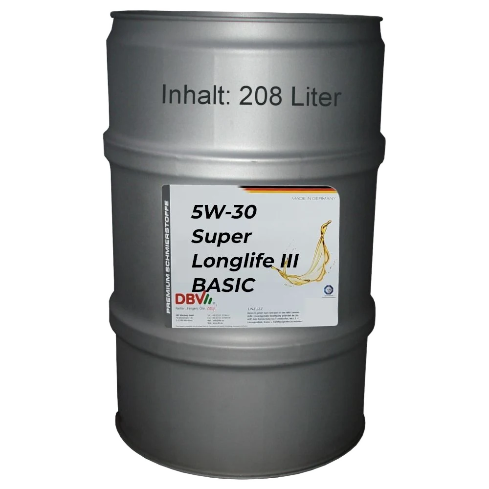 5W-30 Super LF-III BASIC 208-Liter-Fass