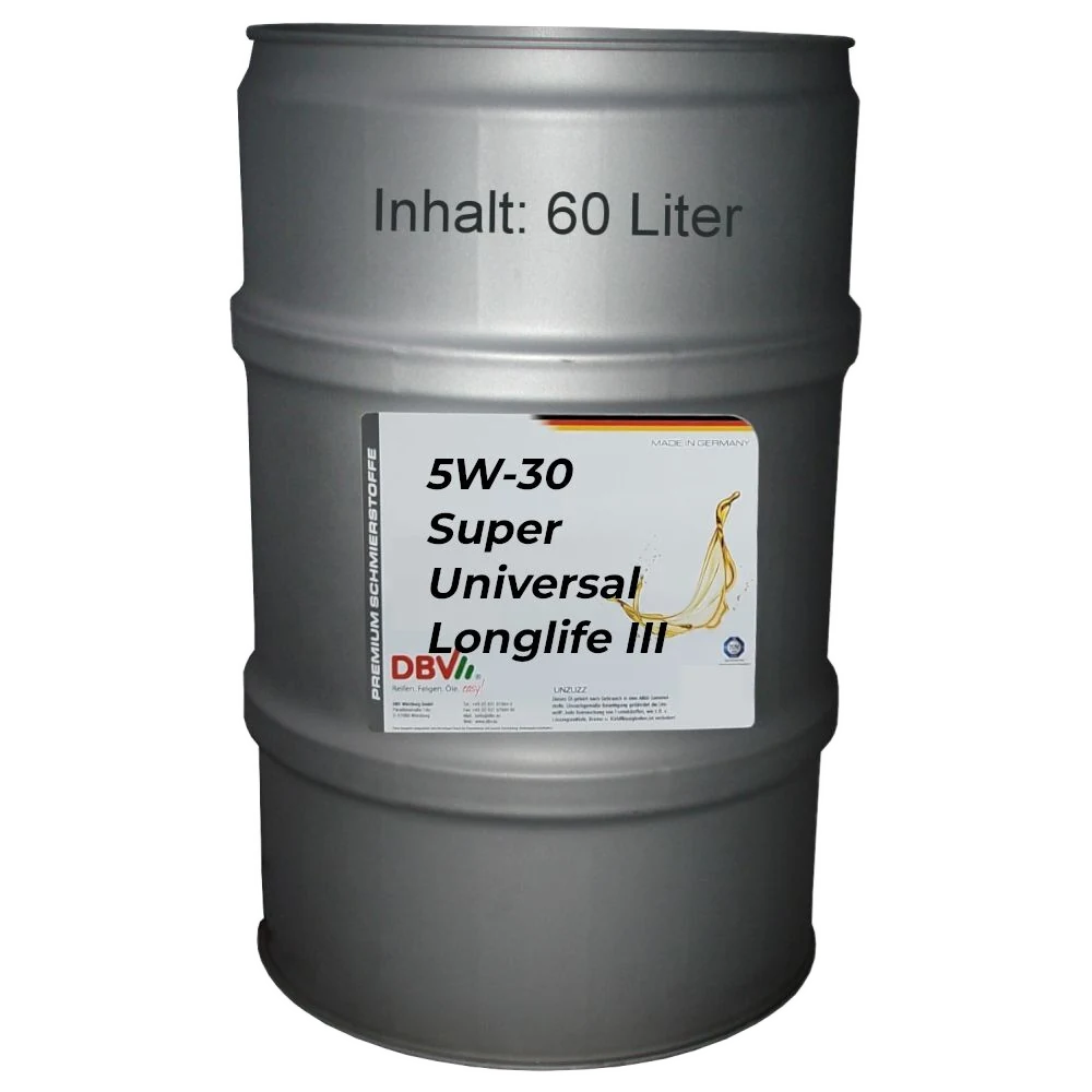 5W-30 Super-Universal Longlife III 60-Liter-Fass
