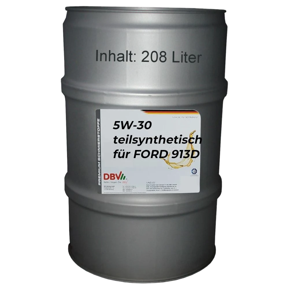 5W-30 (teilsynthetisch) für FORD 913D 208-Liter-Fass