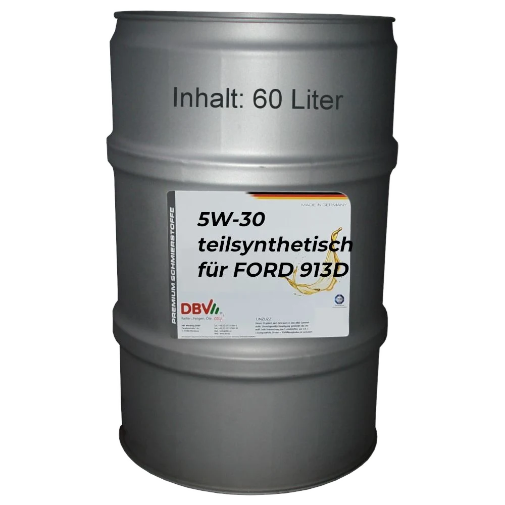5W-30 (teilsynthetisch) für FORD 913D 60-Liter-Fass
