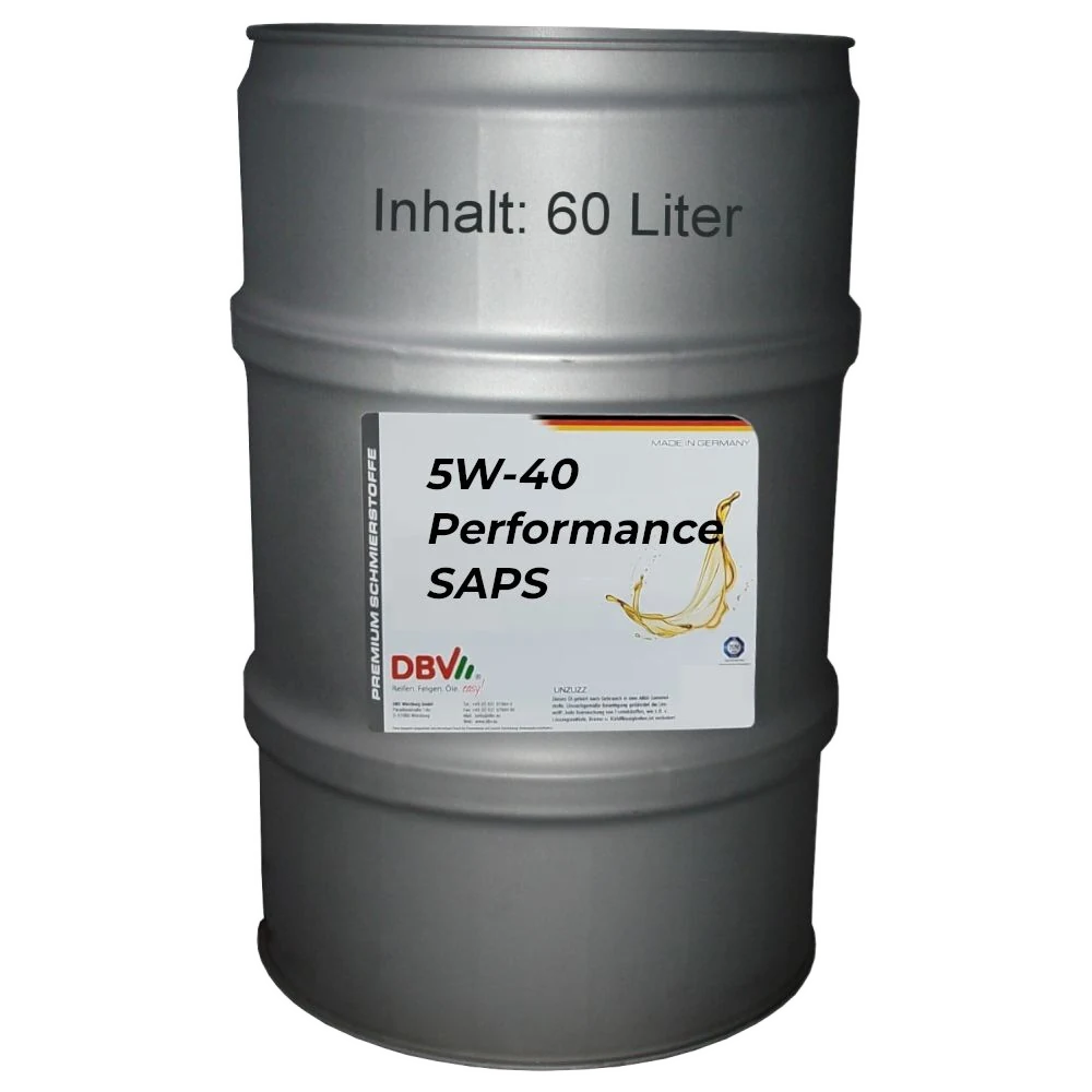 5W-40 Performance SAPS 60-Liter-Fass