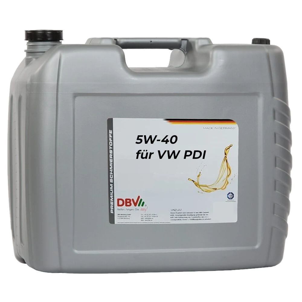 5W-40 synthetisch für VW PDI (Pumpe-Düse) 20-Liter-Kanister