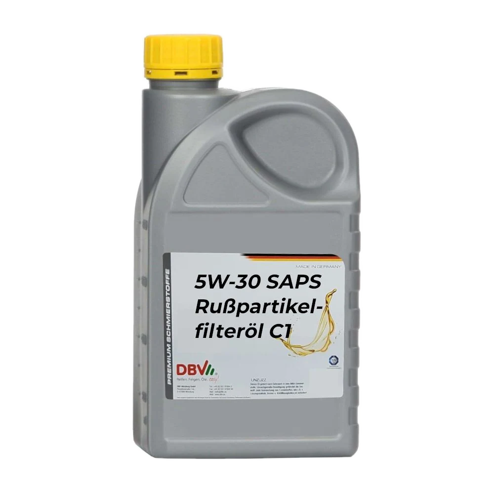 5W/30 SAPS Rußpartikelfilteröl C1 für Ford, Mazda, Volvo 1-Liter-Dose