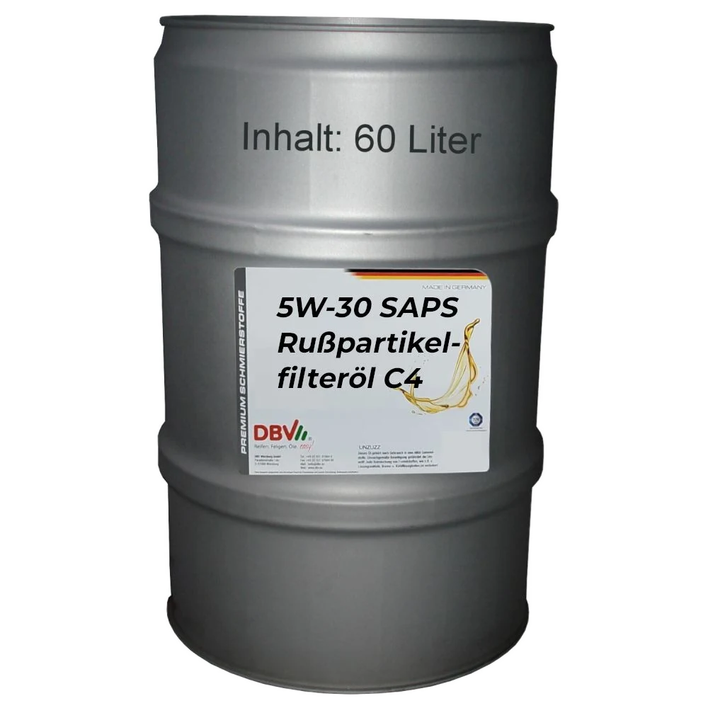 5W/30 SAPS Rußpartikelfilteröl C4 für Renault RN0720, MB 226.51, 229.51 60-Liter-Fass