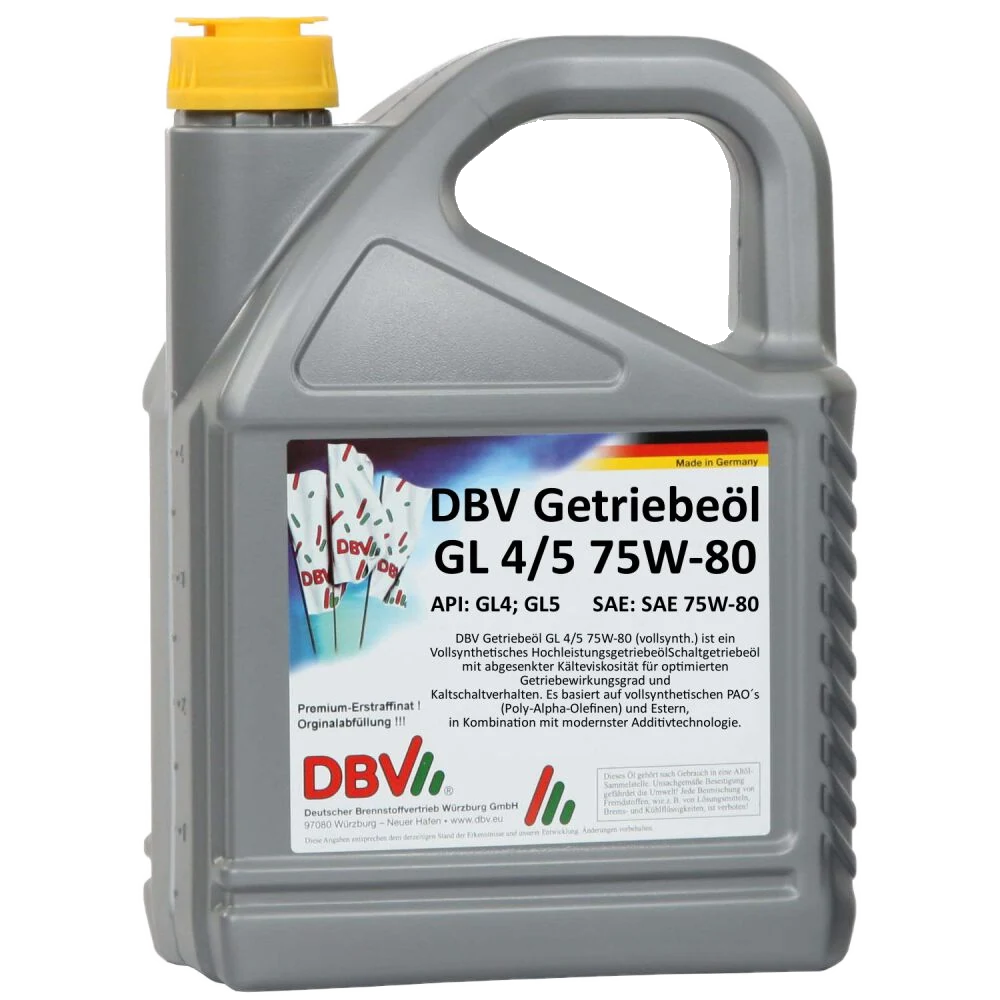75W-80 GL4/5 (vollsynthetisch) 5-Liter-Kanne