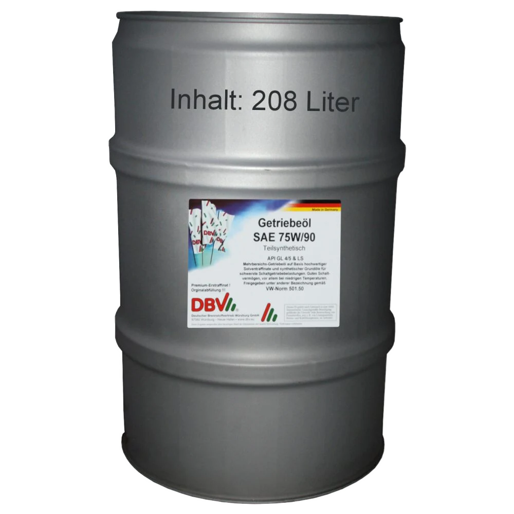 75W-90 LS GL4/5 (teilsynthetisch) 208-Liter-Fass