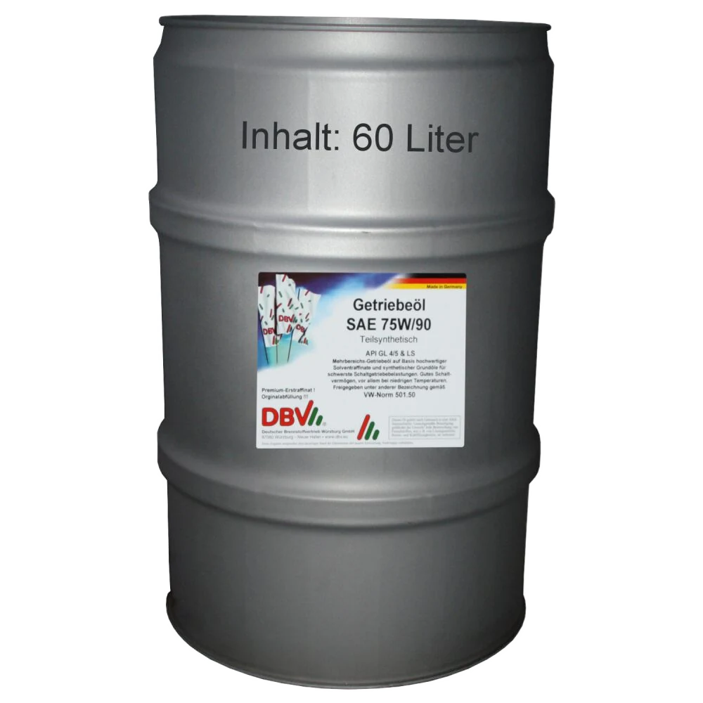 75W-90 LS GL4/5 (teilsynthetisch) 60-Liter-Fass