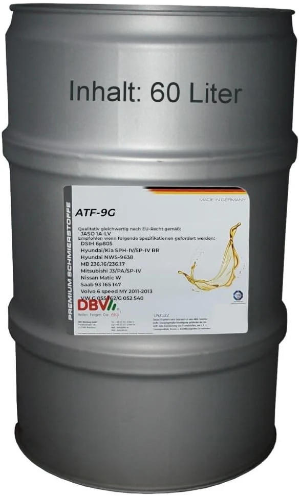 ATF 9G (VW G 055 162/ G 052 540, MB 236.16/236.17) 60-Liter-Fass