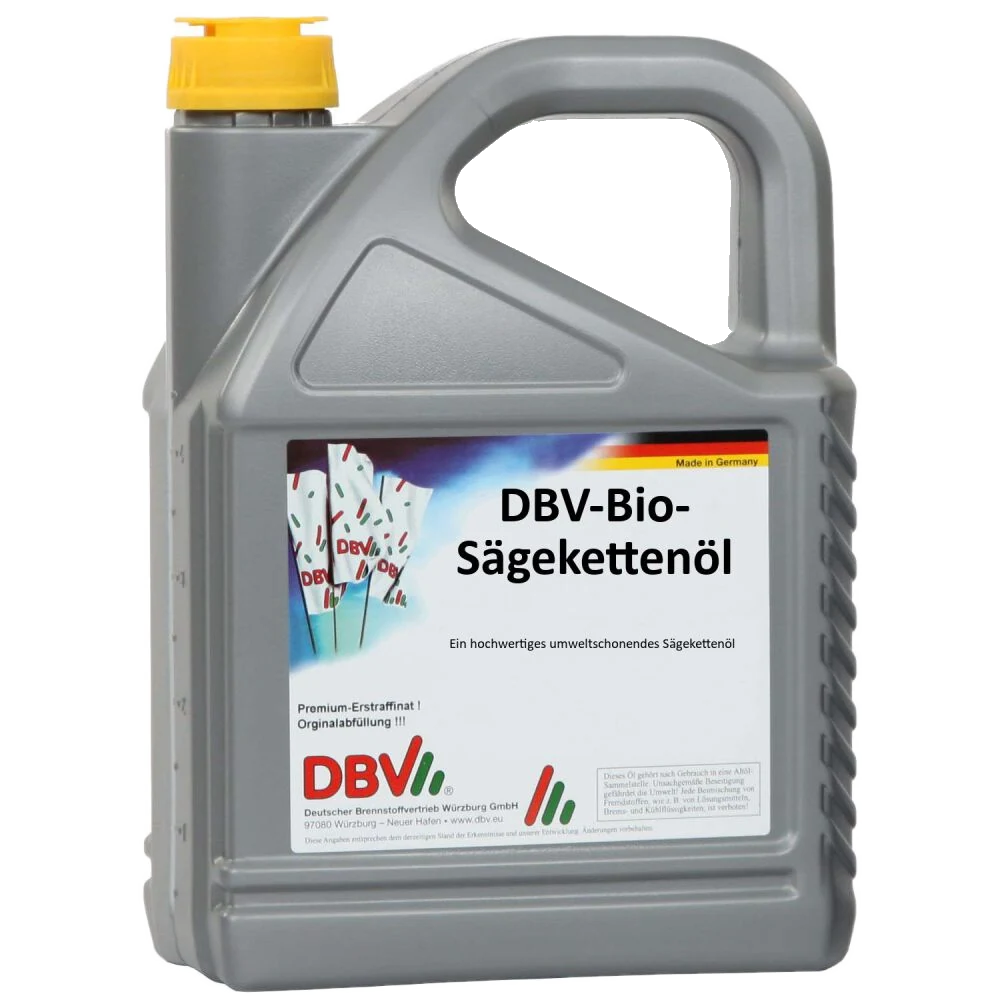 Bio-Sägekettenöl 5-Liter-Kanne
