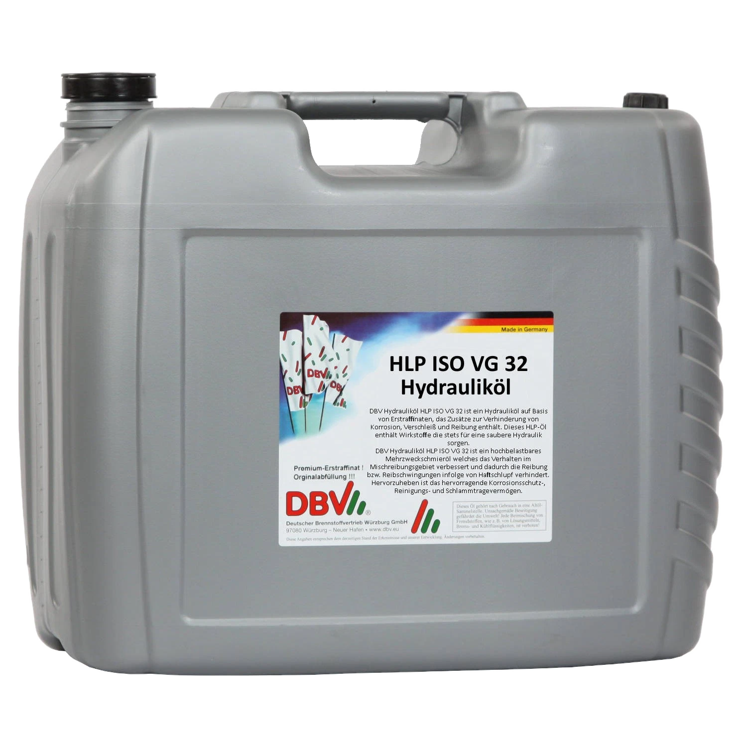 HLP ISO VG 32-68 BIO-Hydrauliköl (biologisch abbaubar!) 25-Liter-Kanister